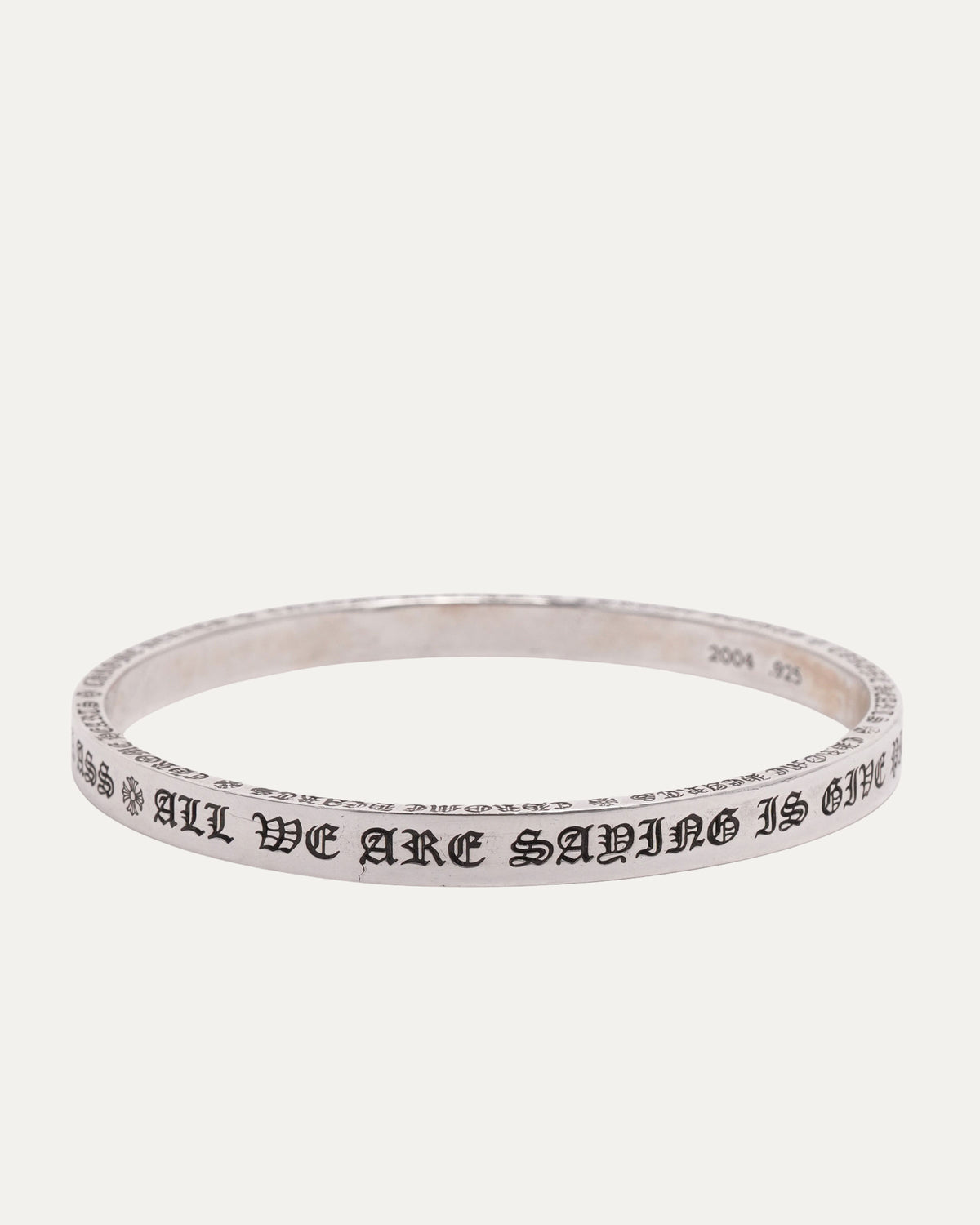 All We Are Saying Spacer Bangle