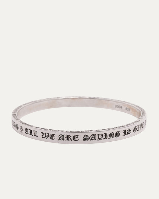 All We Are Saying Spacer Bangle