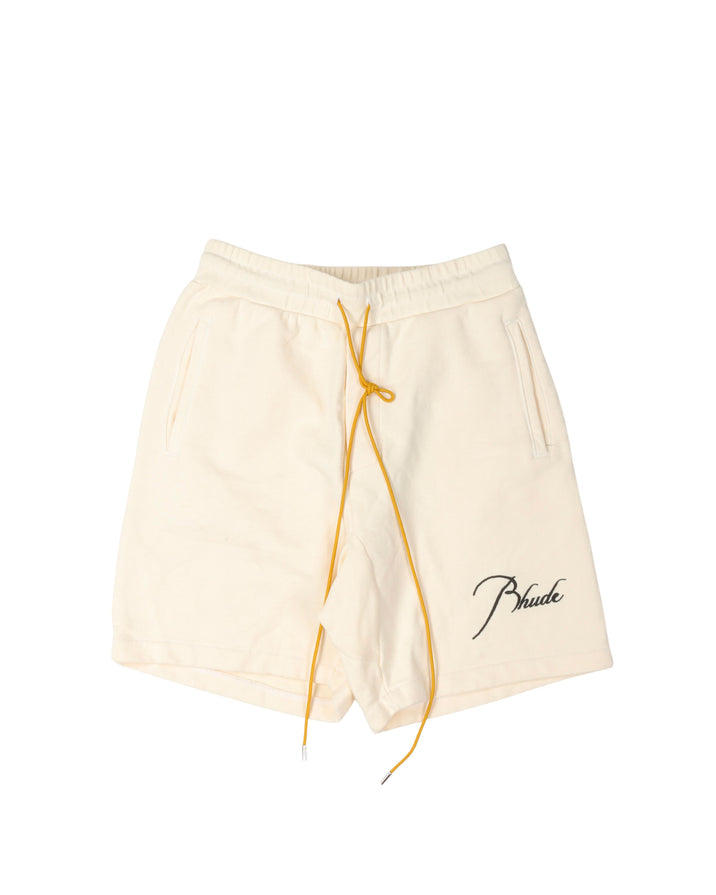Embroidered Track Shorts