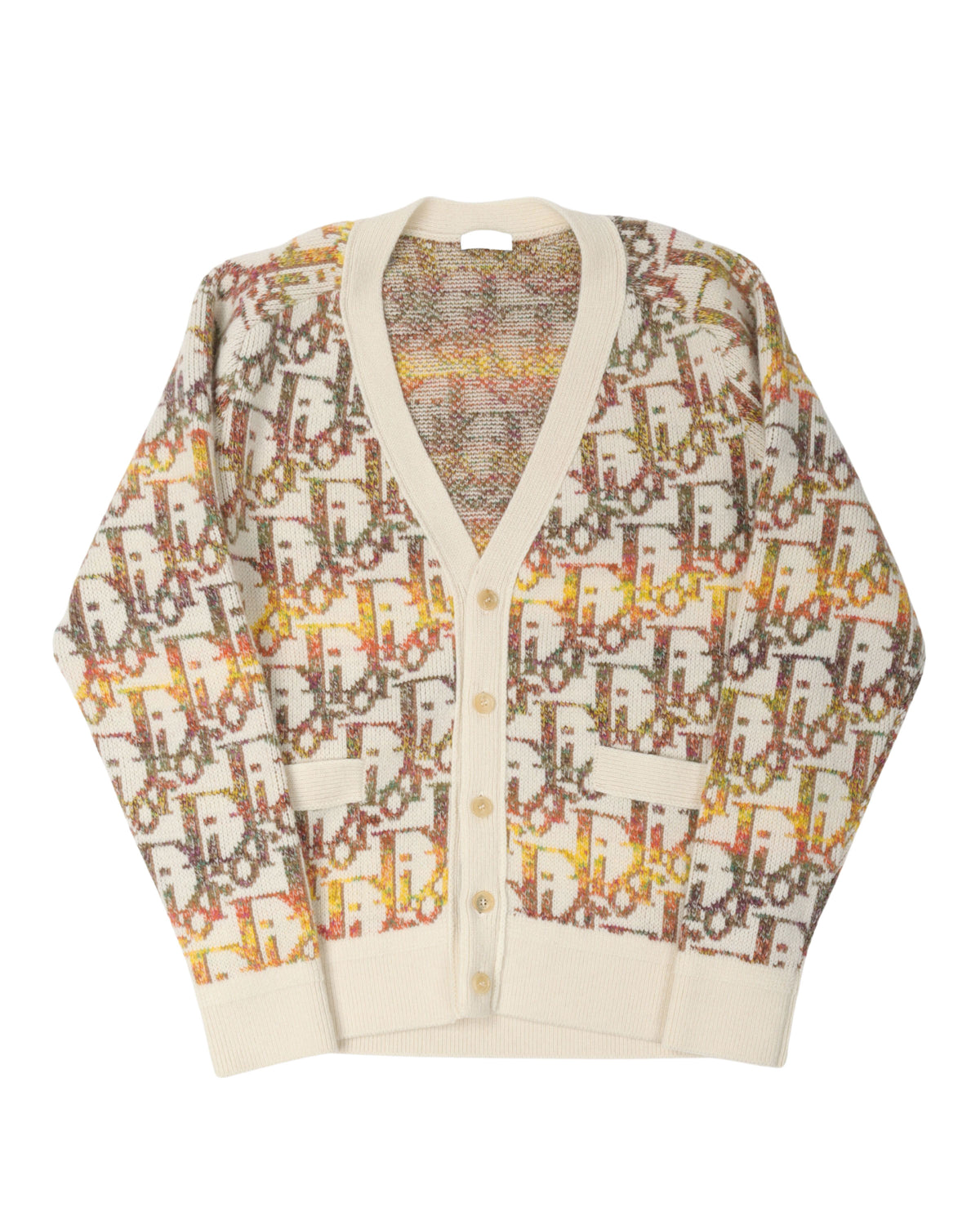 Oblique Logo Cardigan