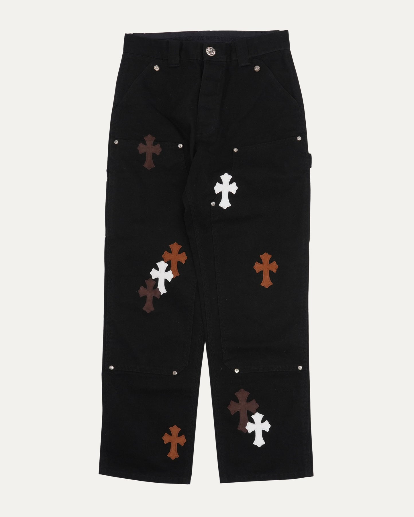 Cross Patch Double Knee Carpenter Pants