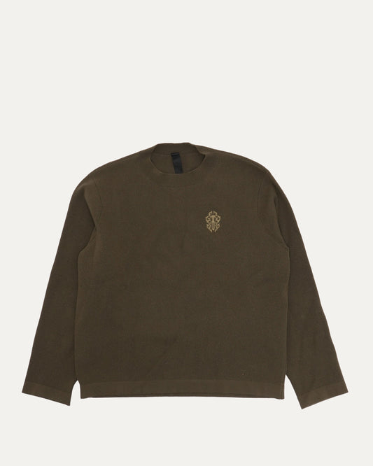 Cashmere Blend Vine Dagger Sweater