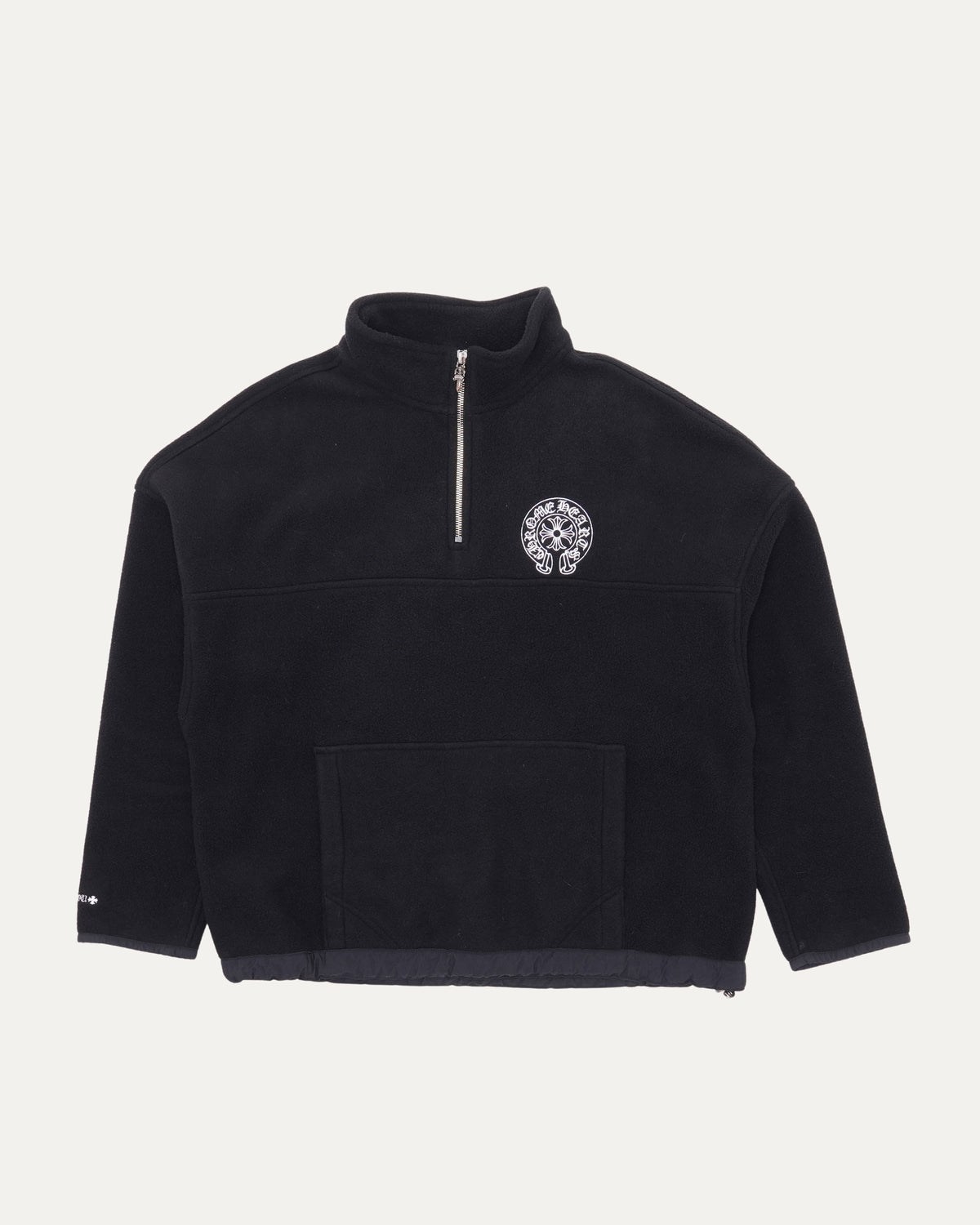 Horseshoe Logo Fleece Quarter Zip Pullover Sweatshirt