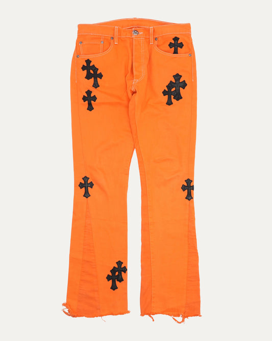 Virgil Art Basel Gallery Dept. Cross Patch Jeans