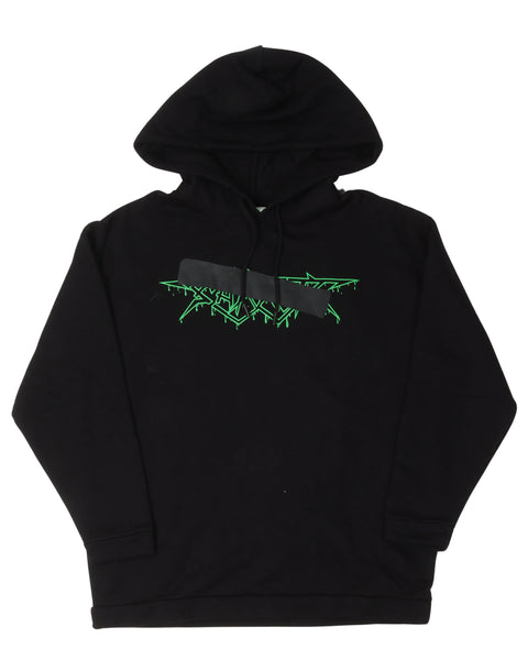 Off White Graffiti Tape Logo Hoodie