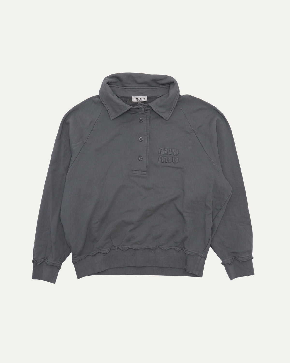 Collared Sweatshirt