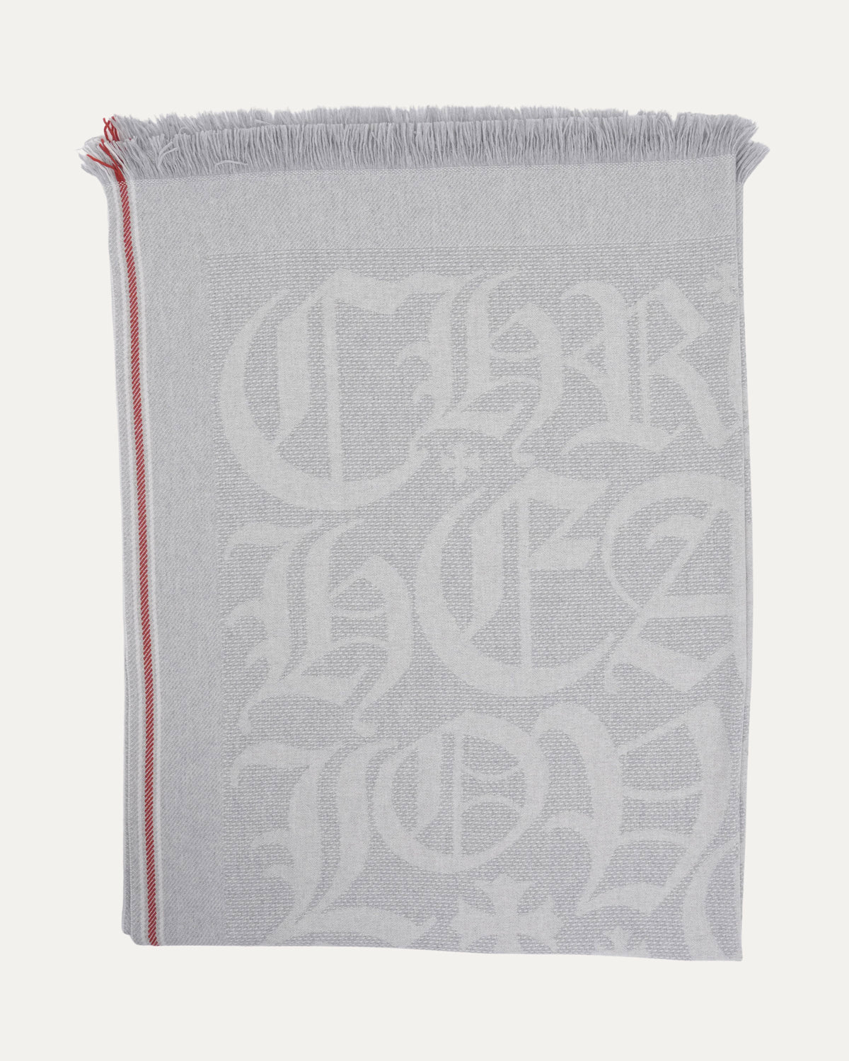 Spell Out Cashmere Blanket