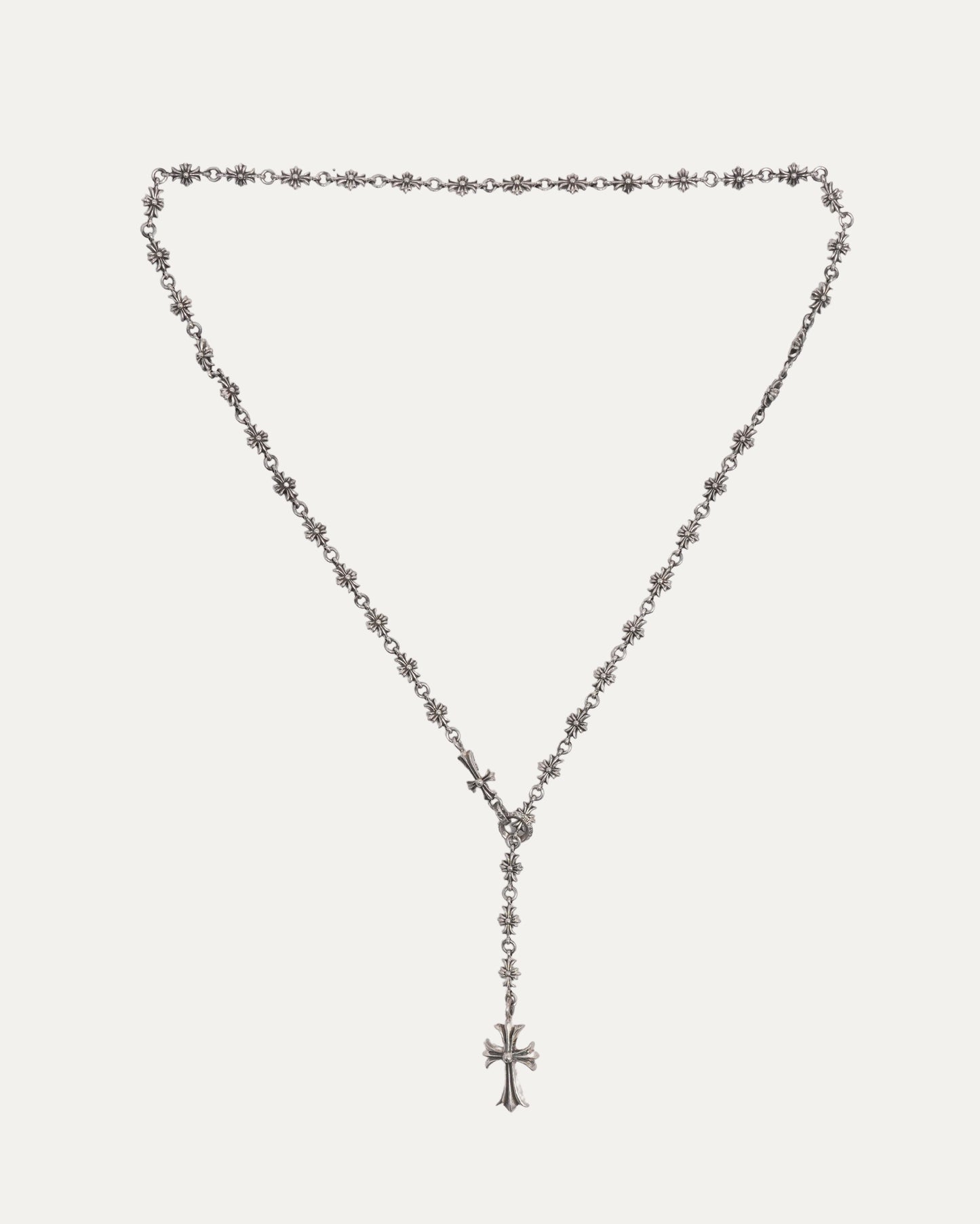 Tiny E Choke Chain Necklace