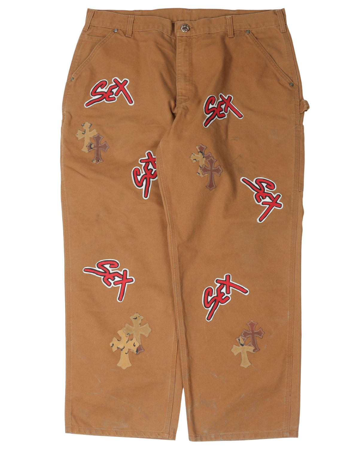 Matty Boy Sex Records Carhartt Cross Patch Carpenter Pants