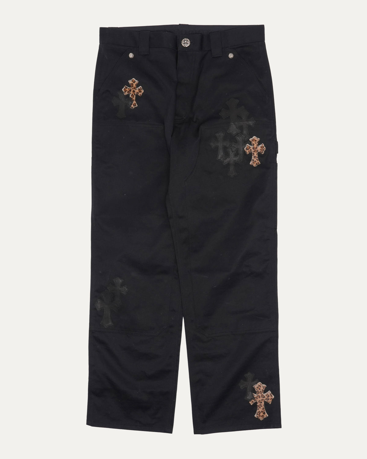 Cross Patch Double Knee Pants