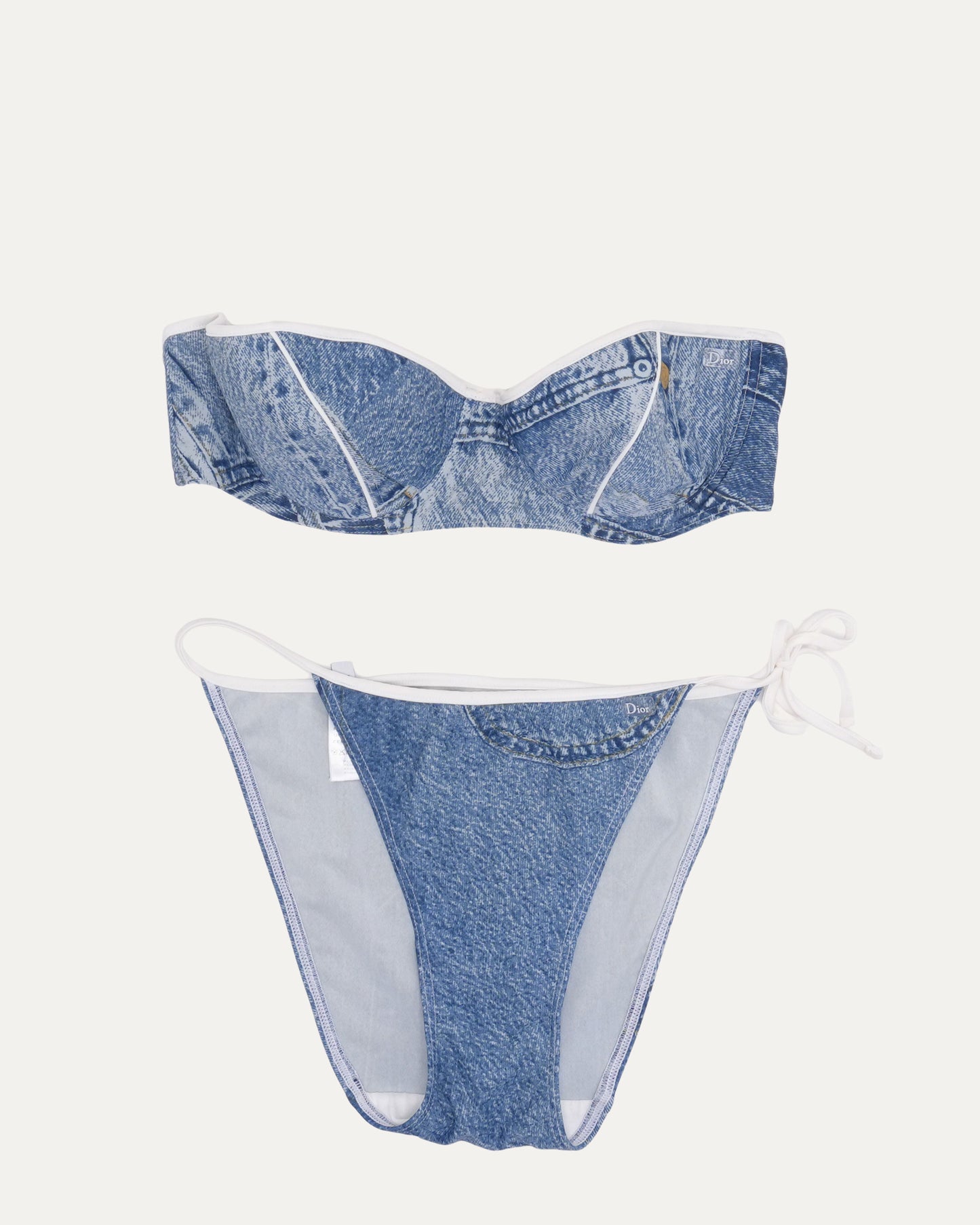 SS 2000 Denim Print Bikini