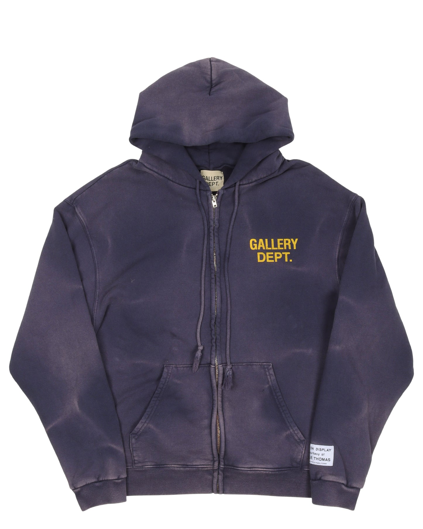 Sun Faded Zip Up Hoodie