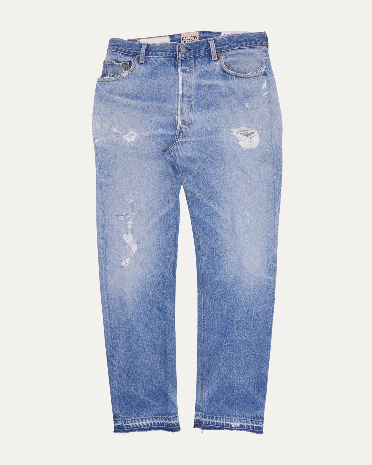 Distressed Levi's 501 Jeans