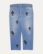 Levi's 501 Cross Patch Jeans