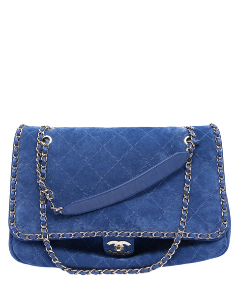 Chanel Pharrell Suede Lambskin XXL Flap Bag – Justin Reed