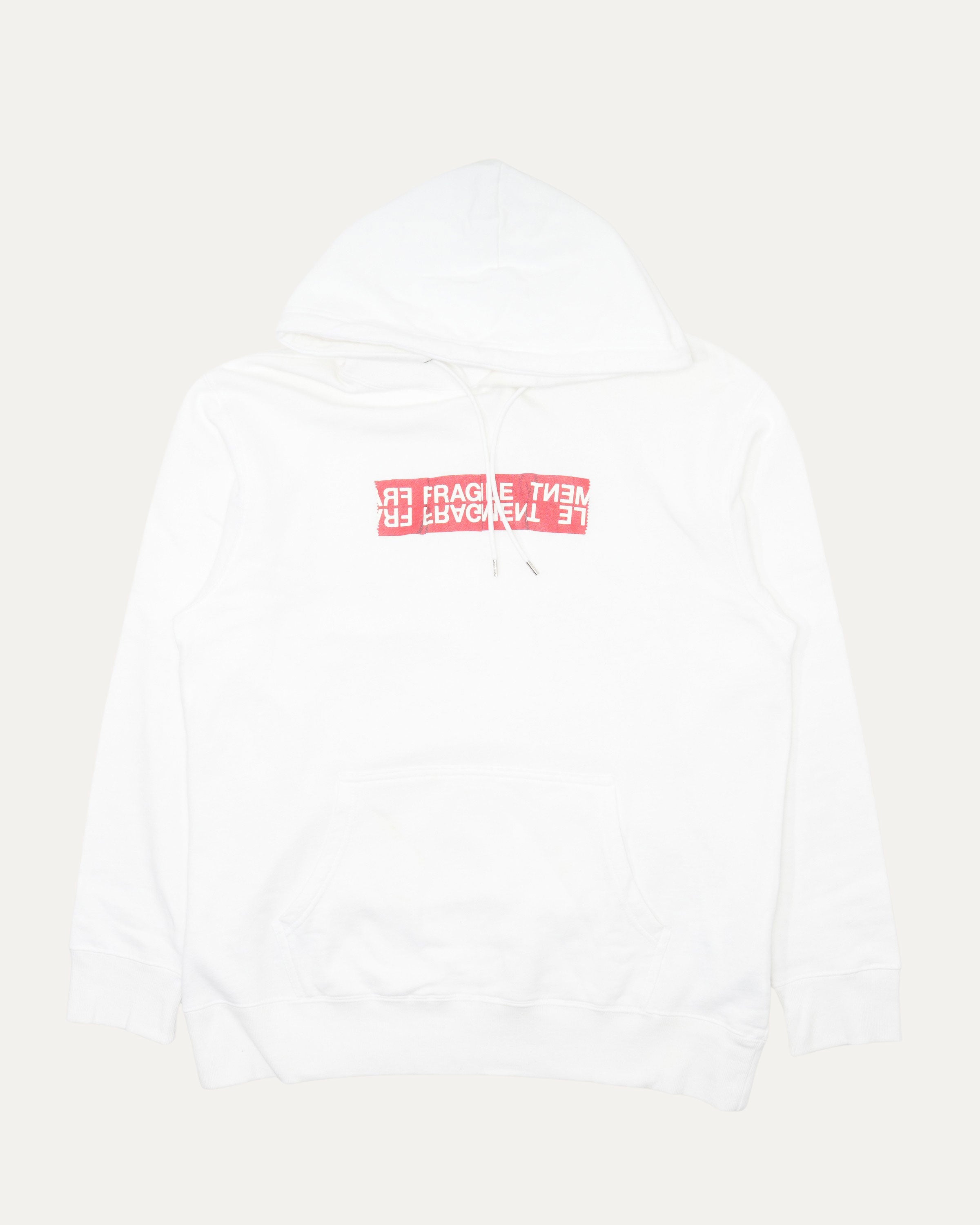 Fragment Fragile Sticker Hoodie