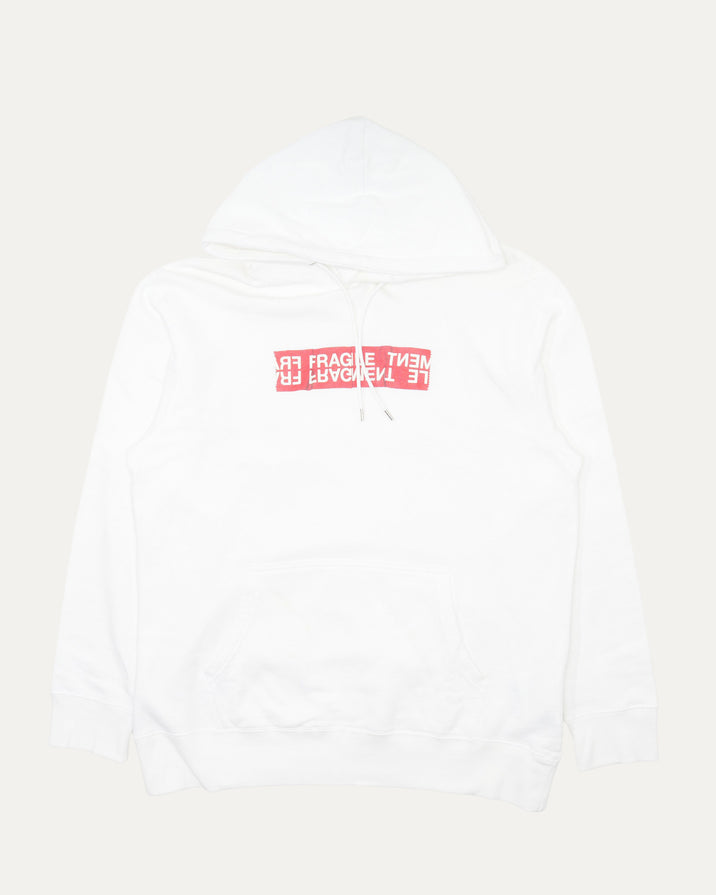 Fragment Fragile Sticker Hoodie