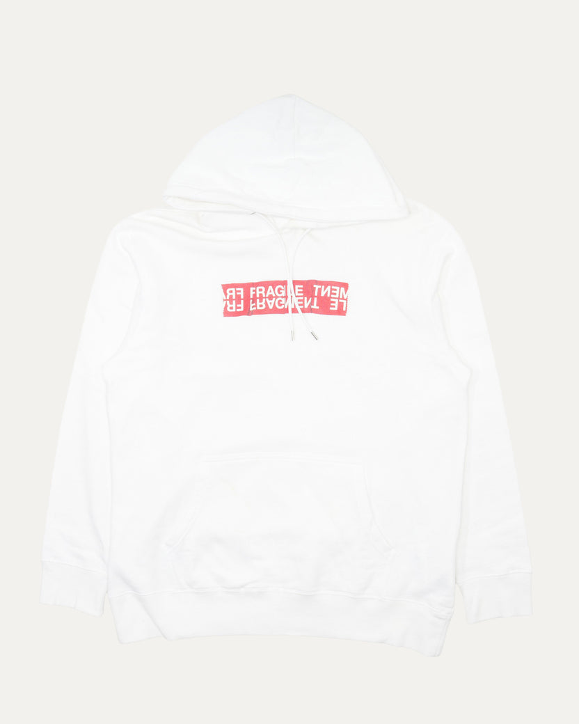 Fragment Fragile Sticker Hoodie