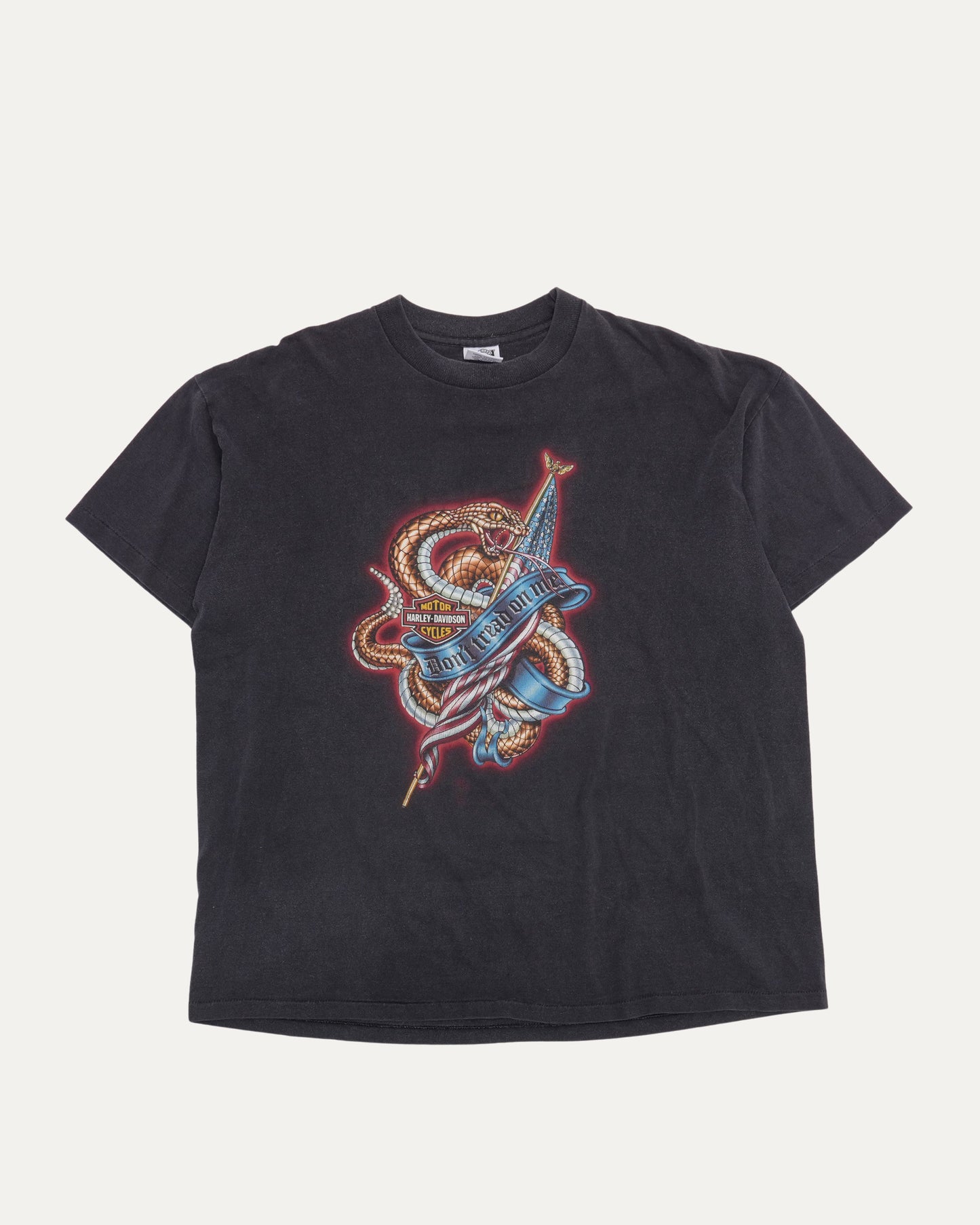 Harley Davidson Don't Tread On Me Snake T-Shirt