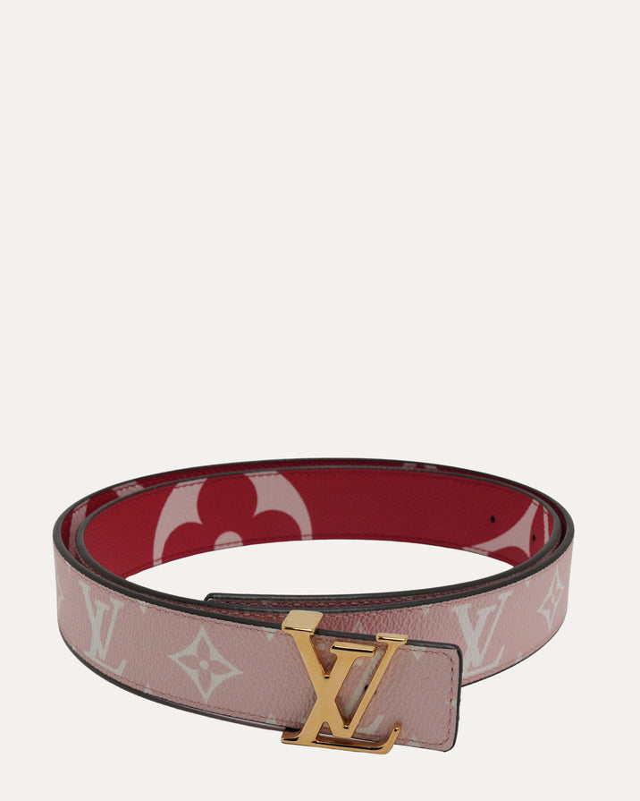 LV Buckle Reversible Monogram Belt