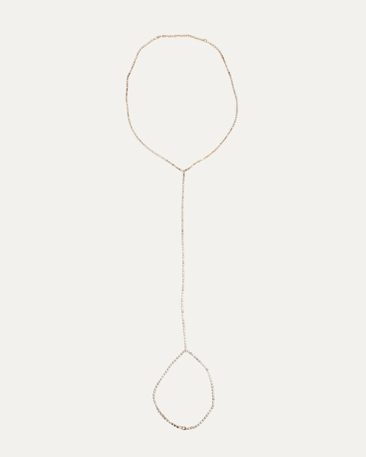 SS 2000 Gold and Rhinestone Bodychain Harness