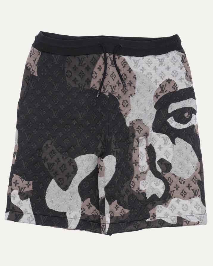 Kidsuper Monogram Jacquard Cotton Jersey Shorts