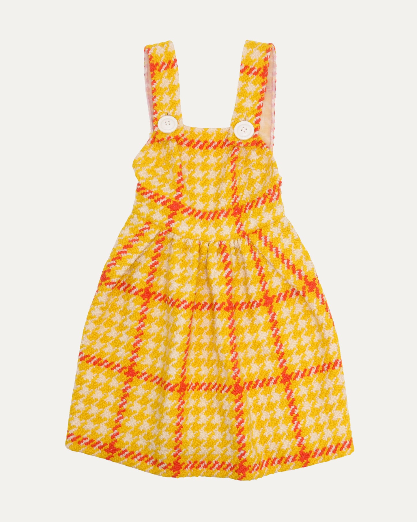 Plaid Tweed Dress