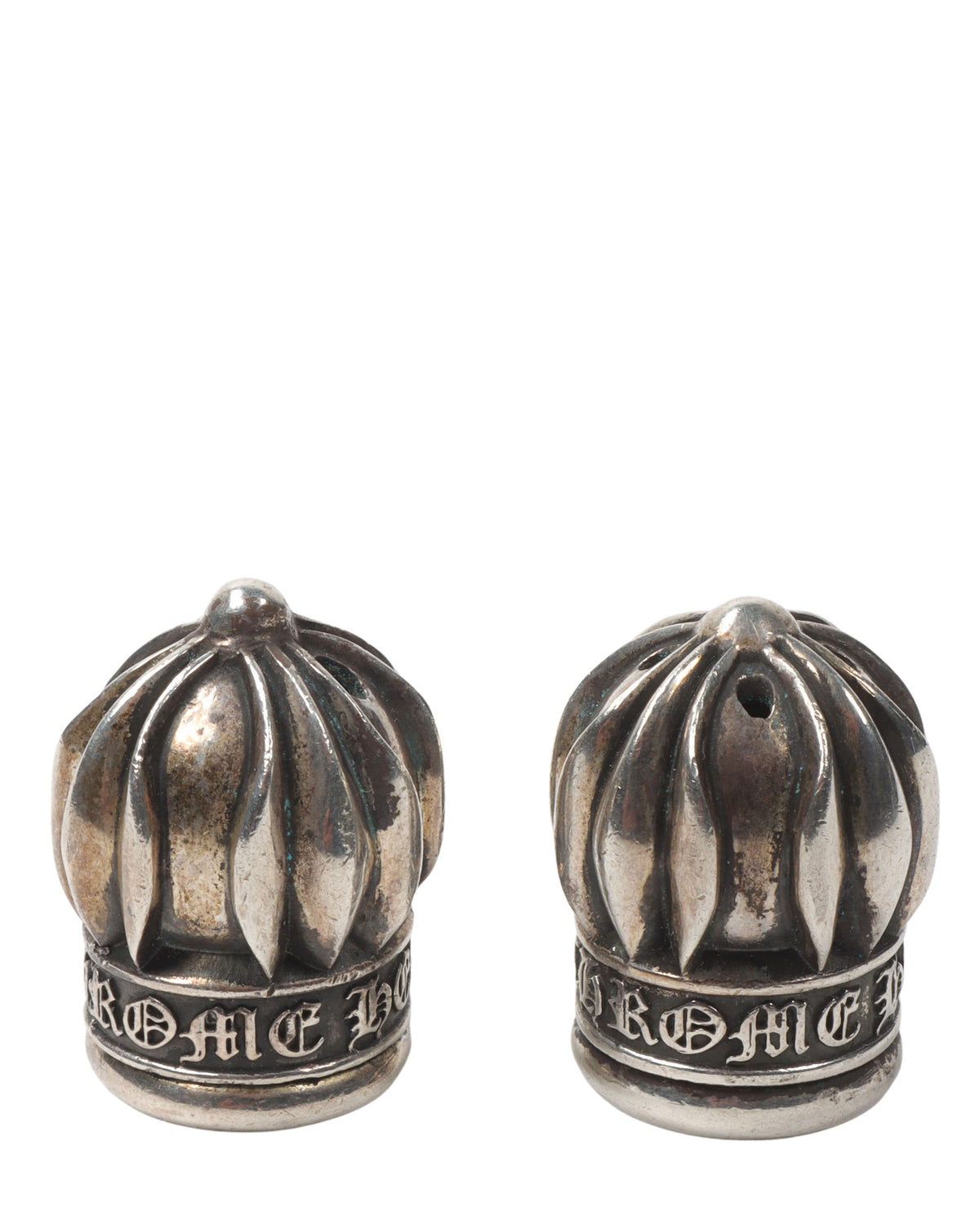 Silver Salt & Pepper Dispensers