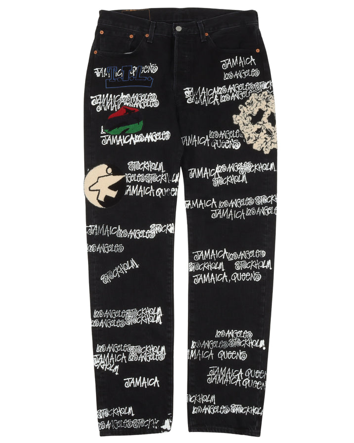 Stussy Embroidered Jeans