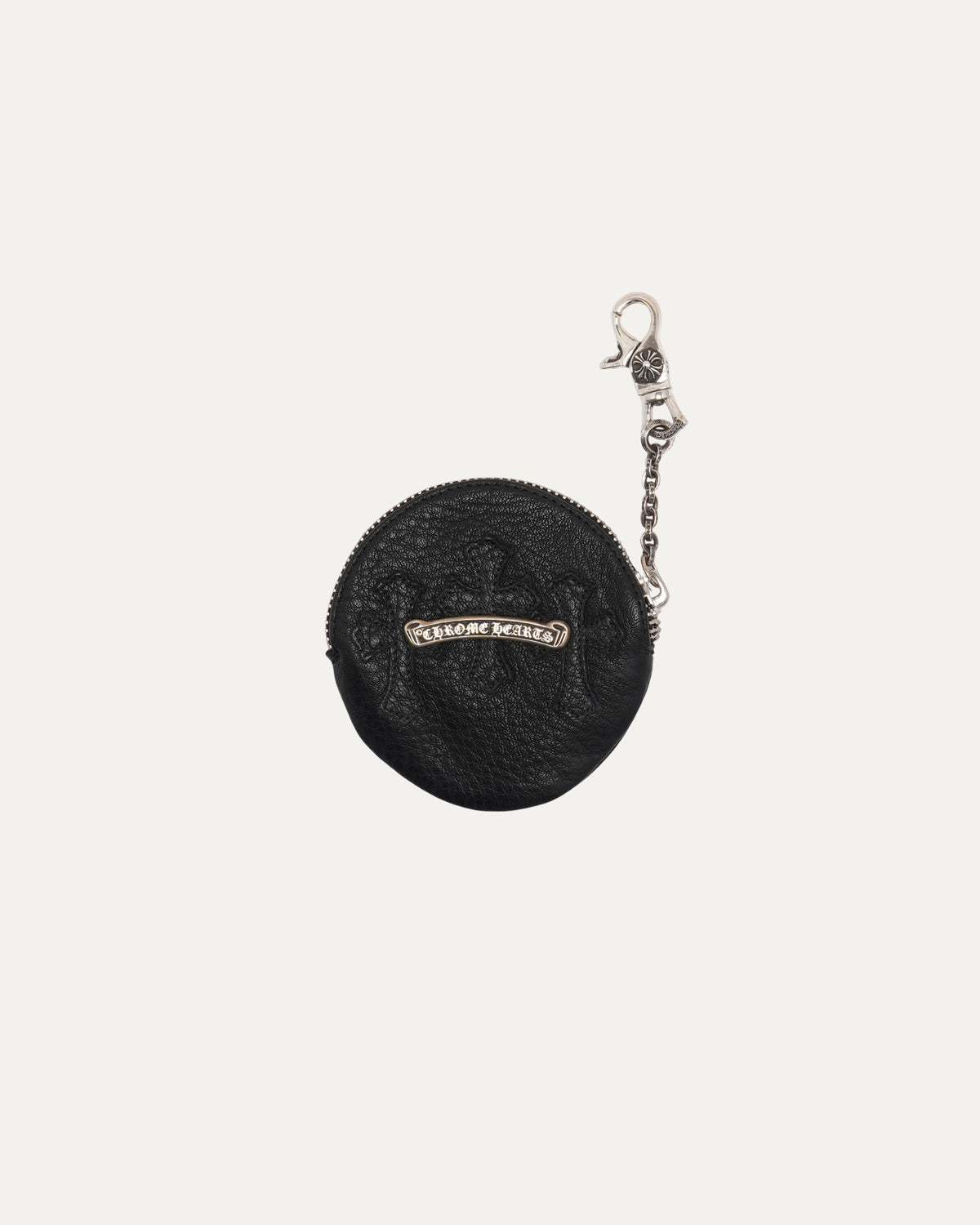 Cemetery Cross Patch Coin Purse with Clip