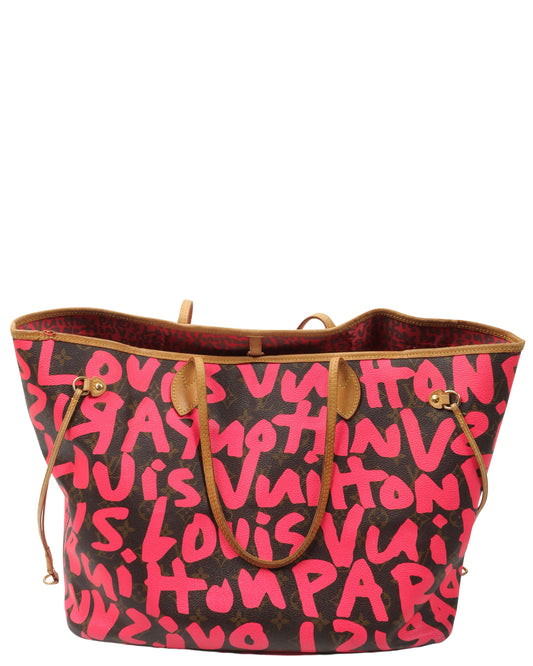 Stephen Sprouse Graffiti Monogram Tote