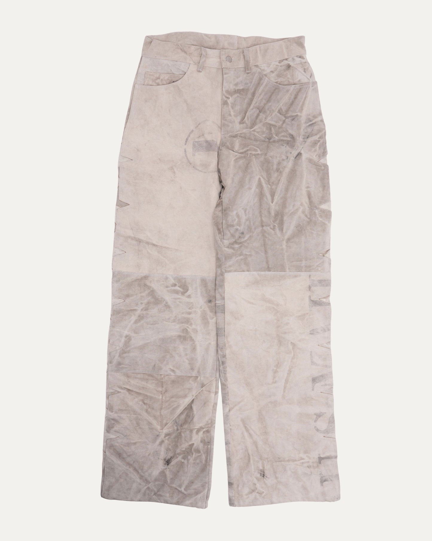 Star Panel Mail Bag Pants
