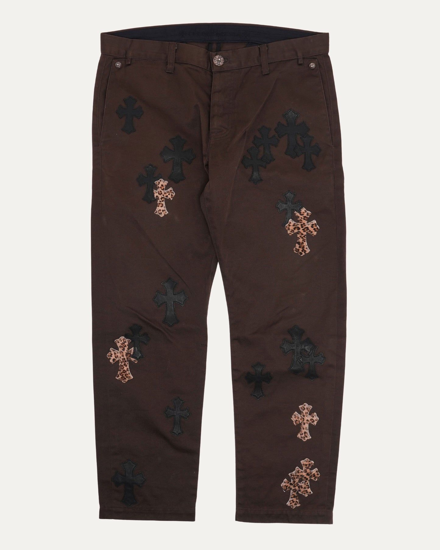 Cross Patch Chino Pants