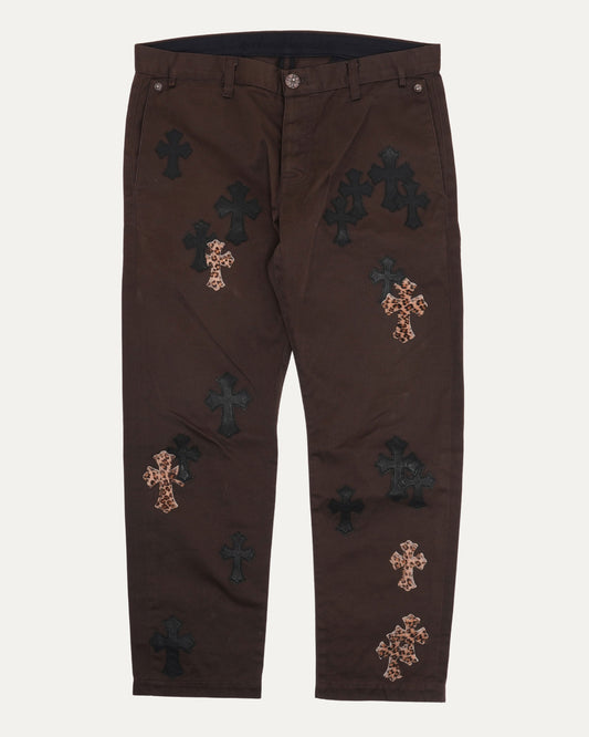 Cross Patch Chino Pants