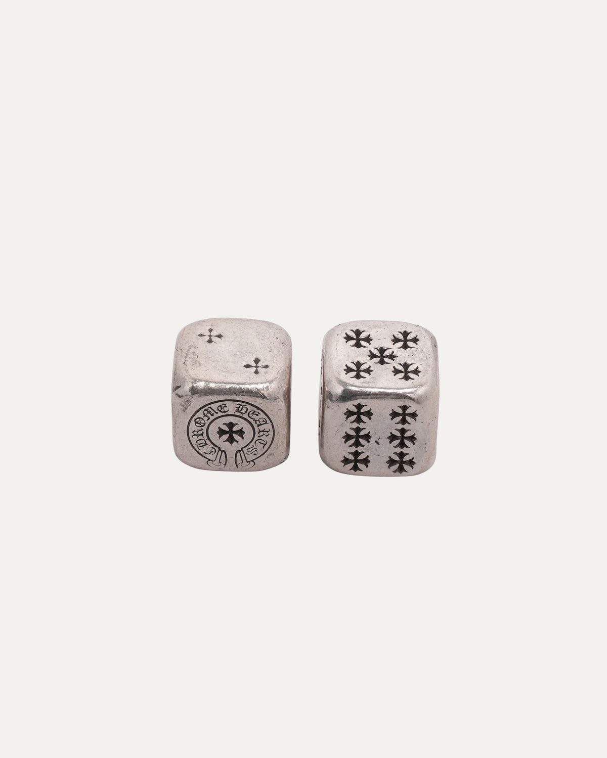 Silver Dice Set