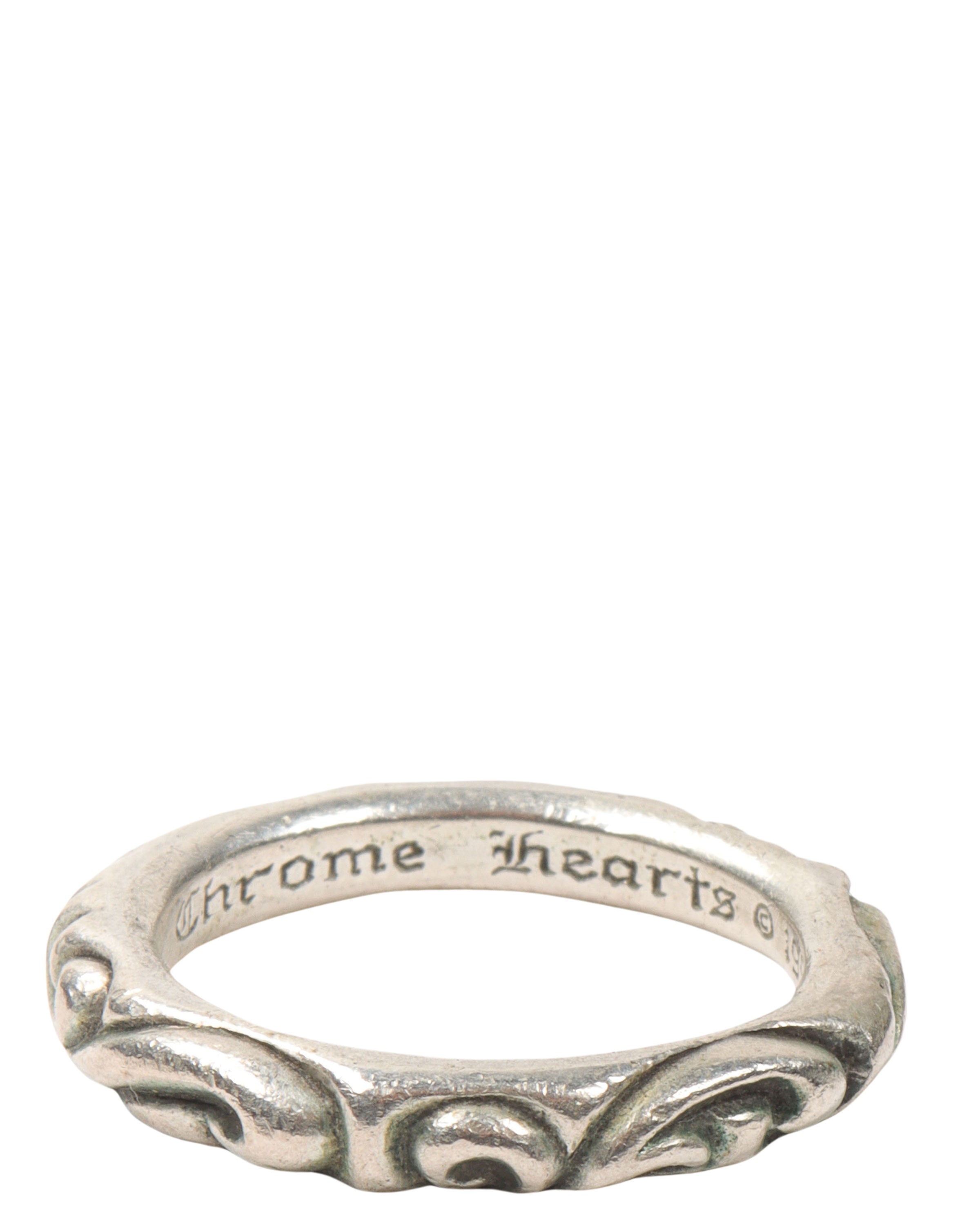 Chrome Hearts Scroll Band Ring – Justin Reed