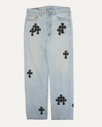 Levi's 501 Cross Patch Jeans