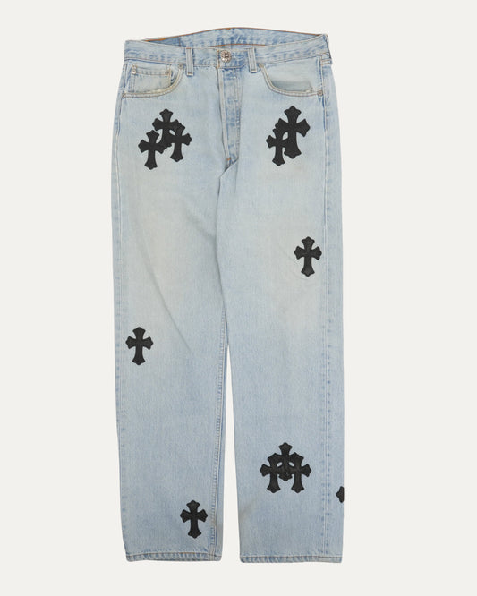 Levi's 501 Cross Patch Jeans