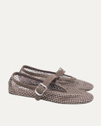 Mesh Mary Jane Flats