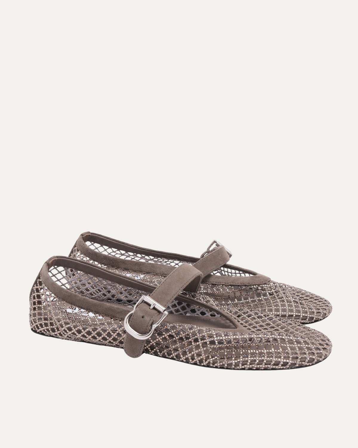 Mesh Mary Jane Flats