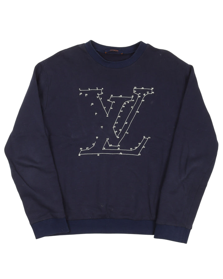 Louis Vuitton SS22 Collar Chain Logo Short Sleeve