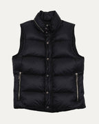 Stiff Silk Lined Puffer Vest