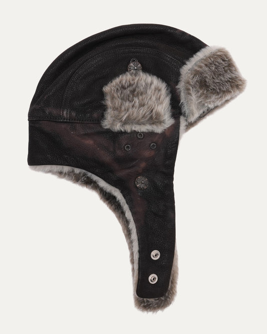 Leather and Fur Trooper Hat