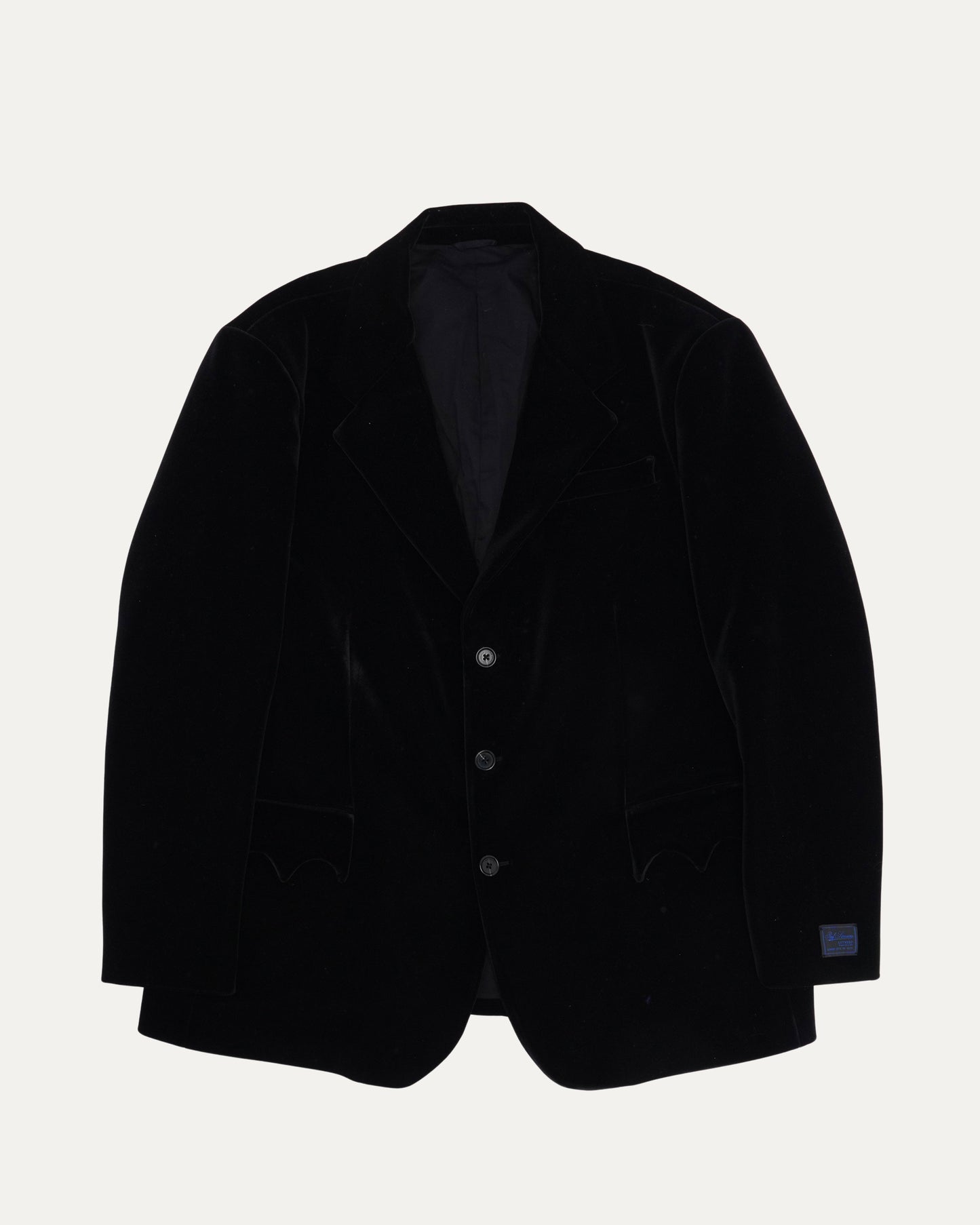 AW23 Velour Blazer