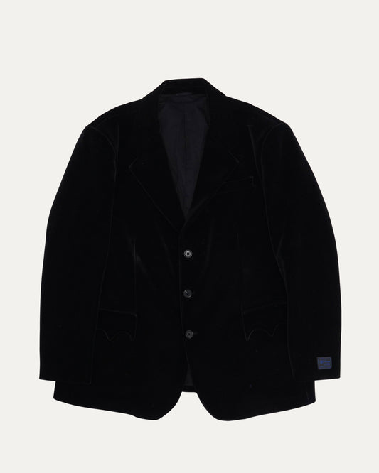 AW23 Velour Blazer