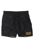 Nylon Patch Swim Shorts