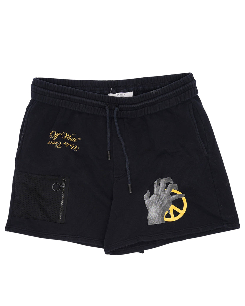 Undercover Cotton Jersey Shorts