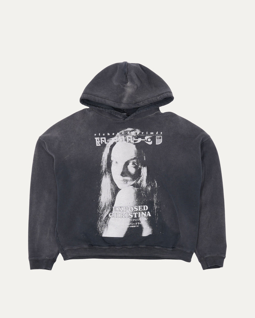 Exposed Christina Sun Faded Hoodie