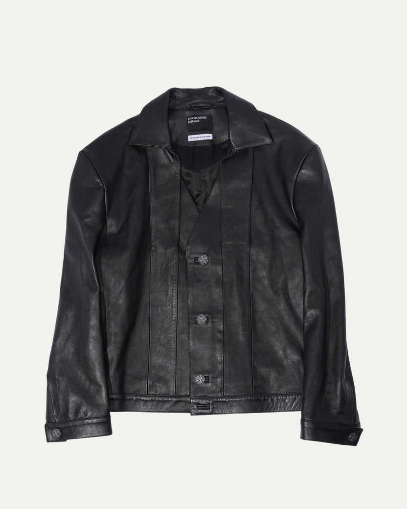 SS24 Divorce Leather Jacket