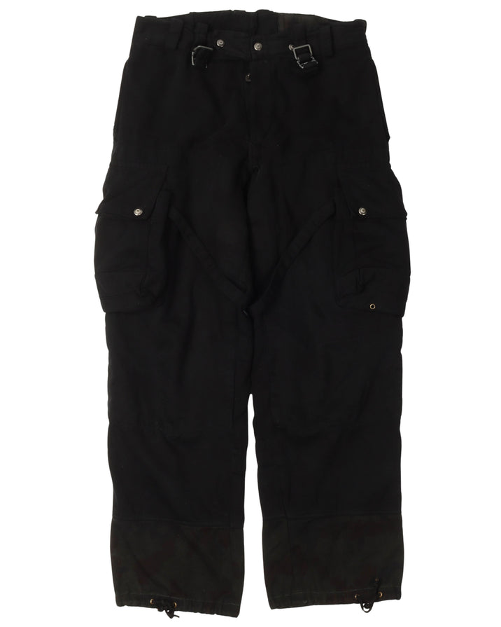 Modified Over-dyed Swiss Alpenflage Cargo Pants